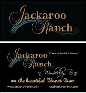 Jackaroo Ranch Logo and Business Card